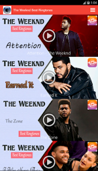 Imagen 1 para The Weeknd Best Ringtones