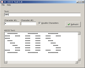 Image 0 for AS-ASCII Text
