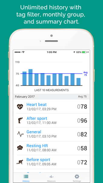 Image 0 for iHeart Rate Pulse Tracker