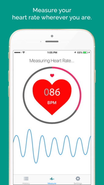 Image 1 for iHeart Rate Pulse Tracker