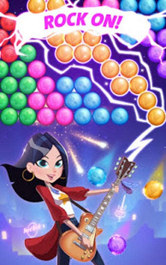Imagen 1 para Hard Rock Bubble Shooter