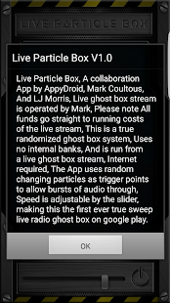 Image 0 for Live Particle Box ITC Gho…