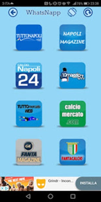 Imagen 0 para WhatsNapp - Napoli inform…