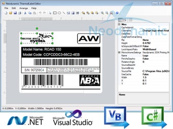 Image 0 for ThermalLabel SDK for .NET
