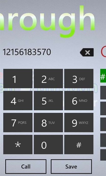 Imagen 1 para iTelCallThroughDialer for…