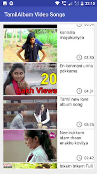Image 1 for Tamil Album Video Songs