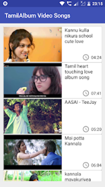 Image 0 for Tamil Album Video Songs