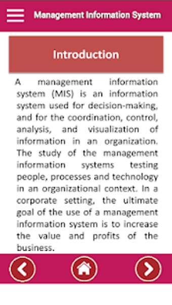 Image 0 for Management Information Sy…