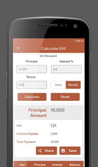 Imagen 2 para Loan EMI Calculator