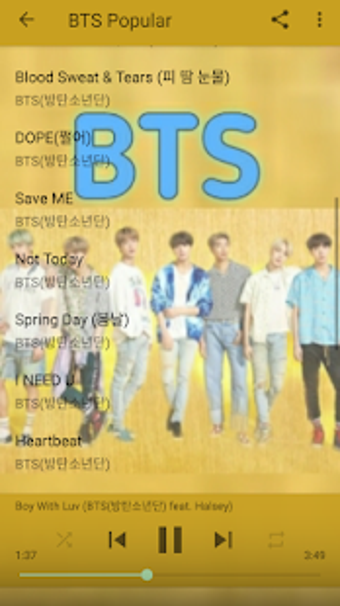 Imagen 0 para BTS Offline - Kpop Music