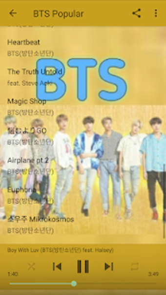 Imagen 1 para BTS Offline - Kpop Music