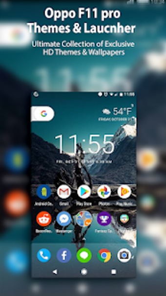 Image 1 for Launcher theme OppO F11 P…