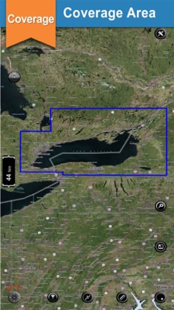 Image 0 for Ontario Lake GPS offline …