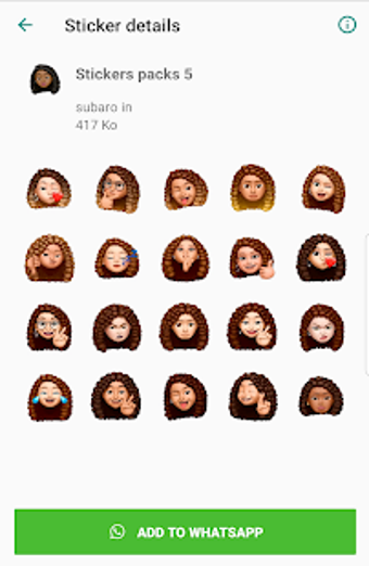 Imagen 2 para Memoji Black People Stick…