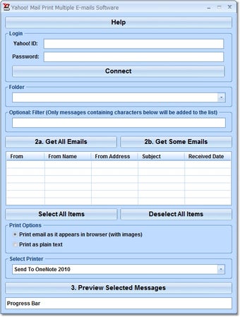 Imagen 0 para Yahoo! Mail Print Multipl…