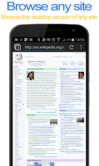 Image 0 for Desktop FullScreen Web Br…