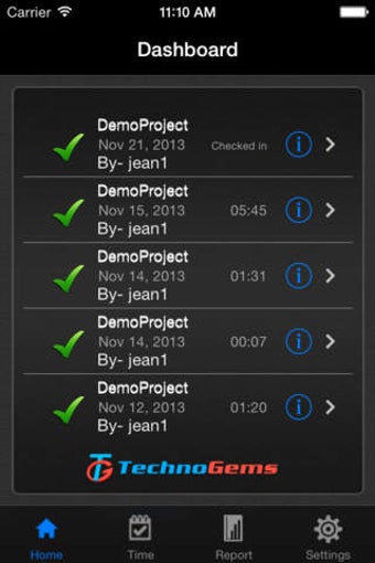 Imagen 0 para Employee TimeCard