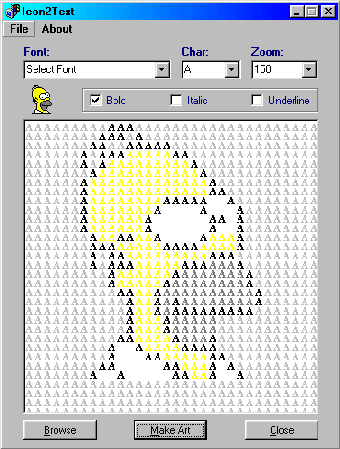 Image 0 for Icon2Text