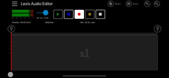 Image 0 for Lexis Audio Editor