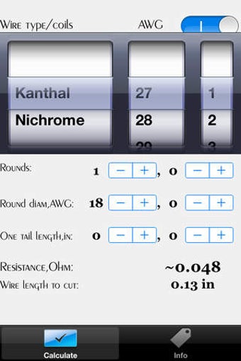 Image 0 for Coil Calculator