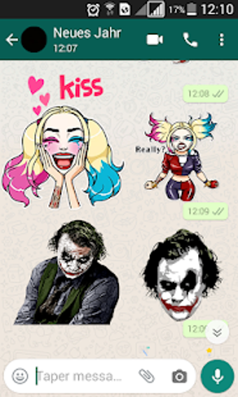 Image 3 for Clown Stickers for Whatsa…