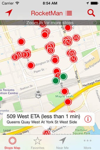 Image 0 for RocketMan Transit App