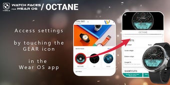 Imagen 1 para Octane Watch Face & Clock…
