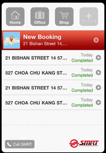 Image 0 for SMRT Book a Taxi