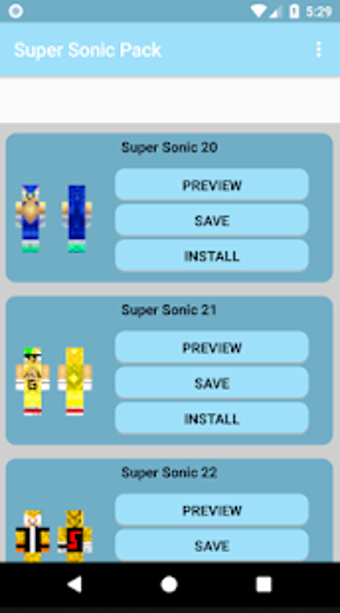 Imagen 0 para Super Sonic Skins