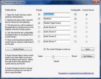 Image 0 for Coastal Audio Changer