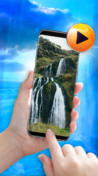 Imagen 1 para Waterfall Live Wallpaper …