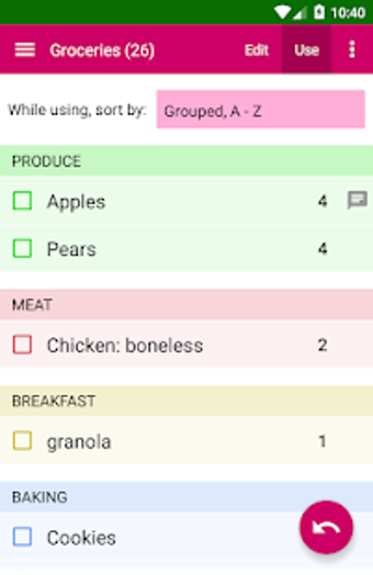 Image 0 for Check Off - Reusable chec…
