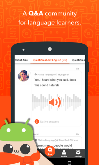 Image 1 for HiNative - Q&A App for La…