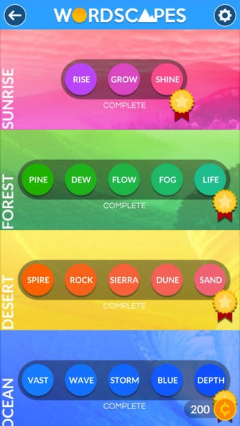 Image 0 for Wordscapes