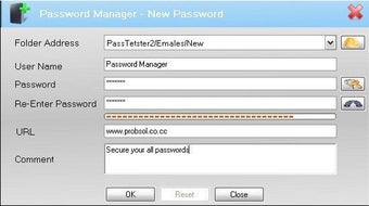 Image 0 for Password Manager Portable