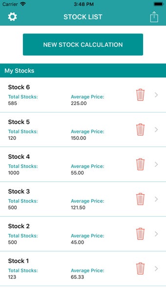 Image 3 for Stock Average Price Calcu…