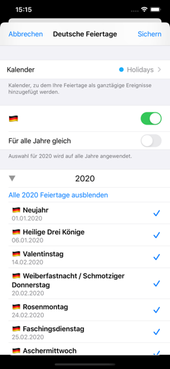 Imagen 1 para Feiertage und Schulferien…