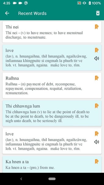 Imagen 5 para English  Mizo Dictionary