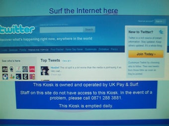 Image 0 for Internet Kiosk - Self Ser…