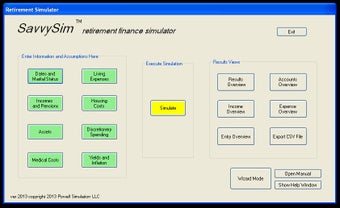 Image 0 for SavvySim Retirement Finan…