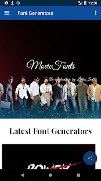 Image 1 for Movie Fonts : Movies Styl…