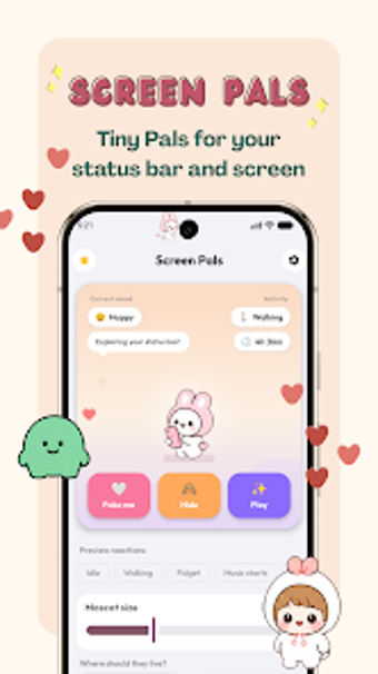 Imagen 0 para Screen Pals: Cute Shimeji…