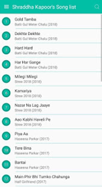 Imagen 0 para Shraddha Kapoor Songs Lyr…
