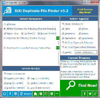 Imagen 0 para XiXi Duplicate File Finde…