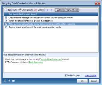 Imagen 0 para Outgoing Email Checker fo…