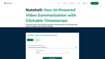 Image 0 for Nutshell Summaries