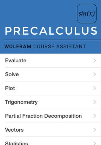 Image 0 for Wolfram Precalculus Cours…