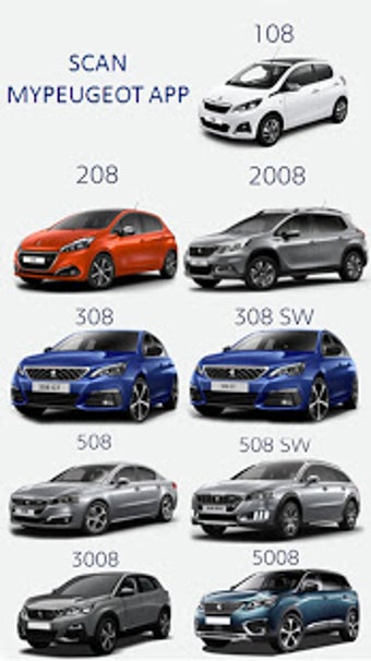 Image 0 for Scan MyPeugeot App