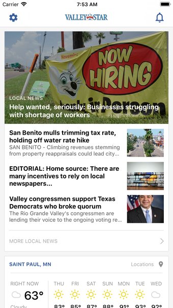 Image 0 for Valley Morning Star for i…