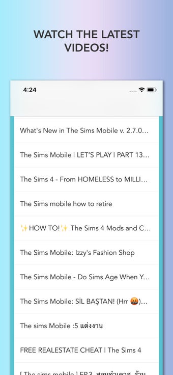 Imagen 3 para Cheats for The Sims Mobil…